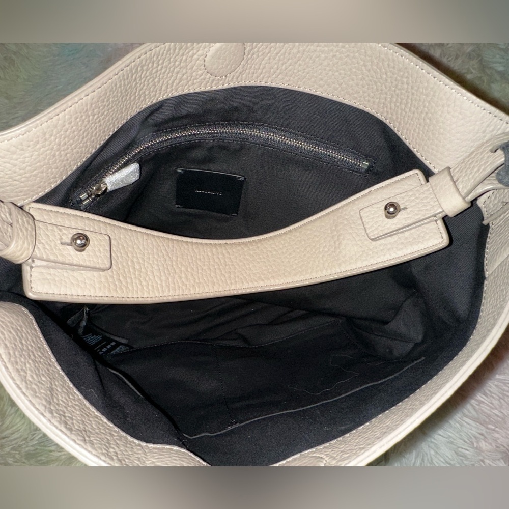 New All Saints Mast Taupe Shoulder Tote Bag - Picture 7 of 9